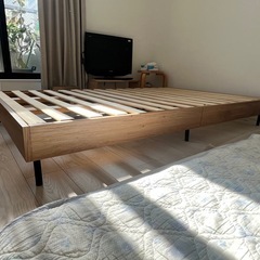 lowya ベッドフレーム　セミダブルの画像