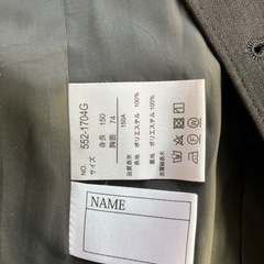 卒業式 男の子スーツセット 150　の画像