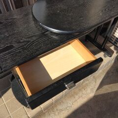 【リメイクにもおすすめ】カウンタテーブル　3Way 折りたたみ式　キャスターありの画像