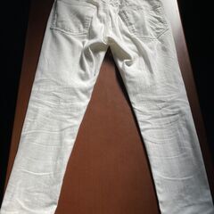 ★ストレッチスキニーパンツ デニム アンクルパンツ★JIGGYS SHOP★サイズS★ホワイト★定価6,995円★の画像