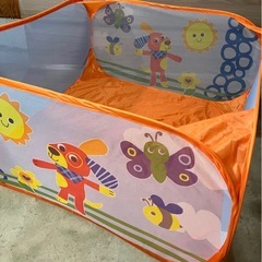 TA364 ボールプール ブルーイン キッズ用　カラフル ボール付き 幅88×奥行88×高さ47cm 室内遊具 ベビーサークル ベビールーム　の画像