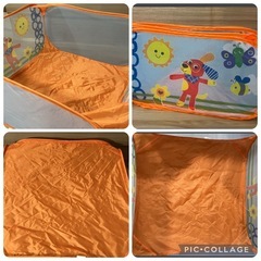 TA364 ボールプール ブルーイン キッズ用　カラフル ボール付き 幅88×奥行88×高さ47cm 室内遊具 ベビーサークル ベビールーム　の画像