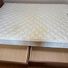 G1122 セミダブルベット+フランスベッドマットレス の画像