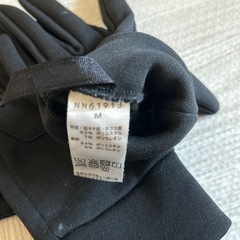 ノースフェイス　手袋　Mサイズ　ブラックの画像