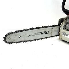 店頭引き渡し 中古 現状品 STIHL エンジンチェーンソー MS170 動作未確認 工具の画像