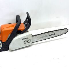 店頭引き渡し 中古 現状品 STIHL エンジンチェーンソー MS170 動作未確認 工具の画像