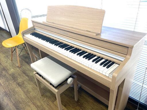 中古電子ピアノ特別販売！木製鍵盤モデル　2020年製　カワイCA49