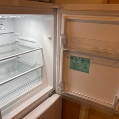 2段冷蔵庫の画像