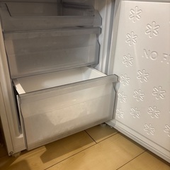 2段冷蔵庫の画像