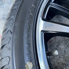 軽用16インチ、タイヤ・ホイールセット、タイヤ新品の画像