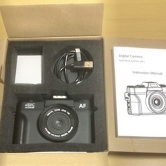 4k　デジタルカメラ　新品未使用の画像