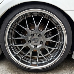 19インチ　タイヤホイールセット　タナベSSRの画像