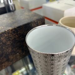 【リユースのサカイ広島石内店】ジモティ割！！うす作り麻の葉タンブラ－/クリ-ニング済み/HG-7990/広島市　雑貨　佐伯区　雑貨　南区　雑貨　西区　雑貨　東区　雑貨　中区　雑貨　安佐南区　雑貨　安佐北区　雑貨　安芸郡　雑貨　　海田町　雑貨の画像