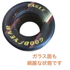 【レア物】F1タイヤ Goodyear Eagle ガラスステーブル NO.597の画像