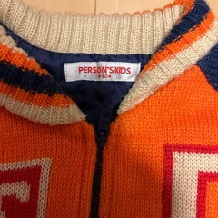 パーソンズ　ニットアウター90cmの画像