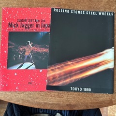ローリングストーンズ　ミックジャガーパンフレット2冊の画像