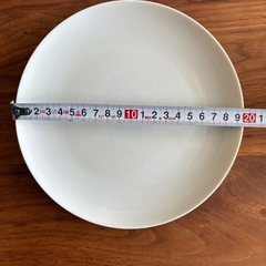 白いお皿（平皿） 直径19.5cm  6枚の画像