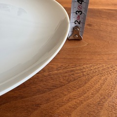 白いお皿（平皿） 直径19.5cm  6枚の画像