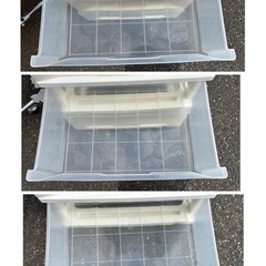 【中古品】天馬 Tenma  衣装ケース チェスト3段 キャスター付きの画像