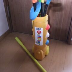 子供用ゴルフセット（おもちゃ）中古の画像