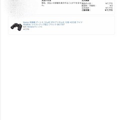 【美品・防水】Kenko 双眼鏡 12×50 ZW IF WP／防水・フォグプルーフ／ケース付きの画像