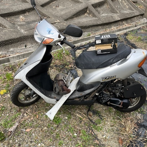 お取引中【不動車の為、修理して乗れる方】ホンダ ライブ Dio 書類有り