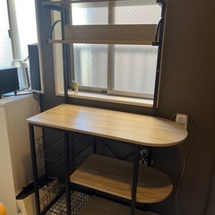 キッチン収納 レンジラックの画像