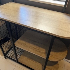 キッチン収納 レンジラックの画像