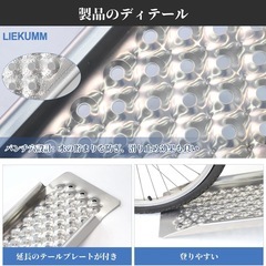 ほぼ新品！バイクや自転車用アルミ製ミニラダースロープ・レール・ブリッジの画像