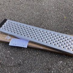 ほぼ新品！バイクや自転車用アルミ製ミニラダースロープ・レール・ブリッジの画像