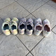 luvlush ムーンスター18.0cm 18.5cm 3足セット　女の子の画像