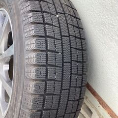 中古スタットレスタイヤ＆ホイール4本「185/70R14」の画像
