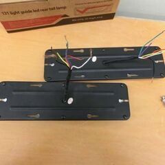 トレーラー LEDテールランプ 左右セット テールライト リアライト 12-24V 札幌市 西野の画像