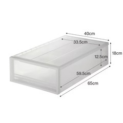 無印良品 ポリプロピレン衣装ケース 小 3点セット
の画像