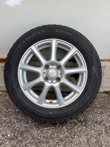中古スタットレスタイヤ＆ホイール4本「195/60R15」