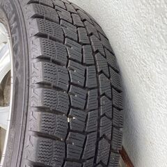 中古スタットレスタイヤ＆ホイール4本「195/60R15」の画像