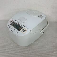 【ZOJIRUSHI】 象印 マイコン 炊飯ジャー NL-BE05 ソフトホワイト 2022年製 キッチン家電 動作確認済み A0888の画像