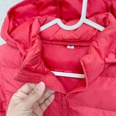 女の子 110 アウター ユニクロの画像