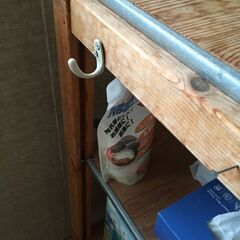 【引き取り限定。置き配。越前市】細長い棚　高80×奥83×幅40の画像