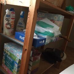 【引き取り限定。置き配。越前市】細長い棚　高80×奥83×幅40の画像