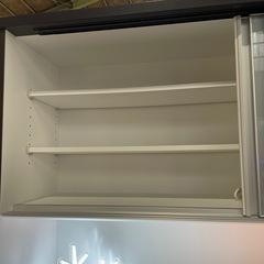 キッチンボード ダークブラウンの画像