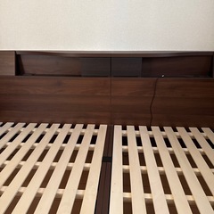 シングルベッド　フレーム 2つ　　の画像