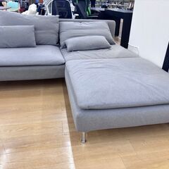 【トレファク イオンモール常滑店】オットマン付き3人掛けソファ　IKEAをご紹介！の画像