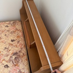 シングルベッド＋ベッドフレームの画像