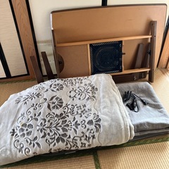 ニトリこたつ3点セット☺︎すぐ使用可能の画像