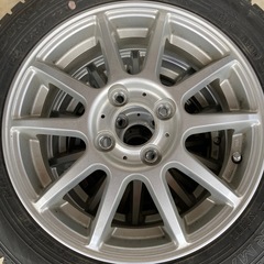 【155／65R 14】　スタットレスタイヤアルミセットの画像