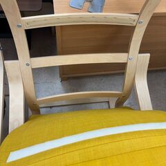 パーソナルチェア IKEA イエロー【ジャングルジャングル岩出店】【B285】和歌山 岩出市 紀の川市 海南市の画像