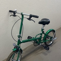 折りたたみ自転車の画像