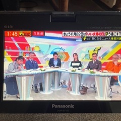 Panasonic パナソニックVIERA ブルーレイ　テレビ付きの画像
