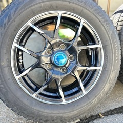 アルミホイール　4本　ナット付き　15✖️6Jの画像